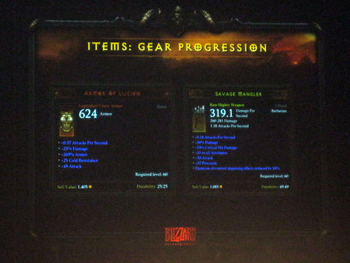 Diablo III - фото с пресс конференции с gemescom'a 2011